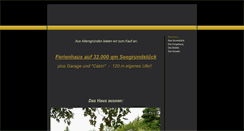 Desktop Screenshot of ferienhaus-canada.de