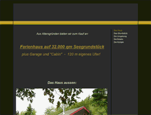 Tablet Screenshot of ferienhaus-canada.de